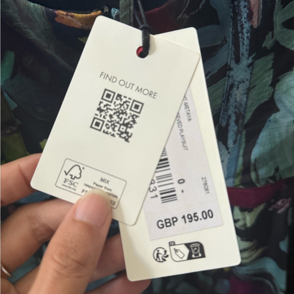 Ted Baker Multicolor Floral Jumpsuit - Picture 6 of 7